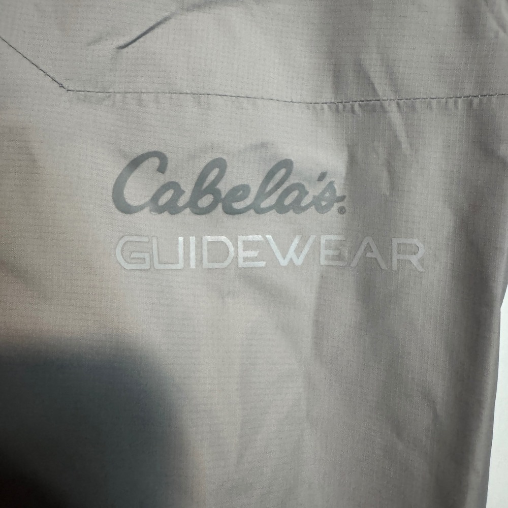 Cabelas Goretex Guidewear Pants Mens Large Gray Fishing Outdoors Waterproof - Picture 3 of 14